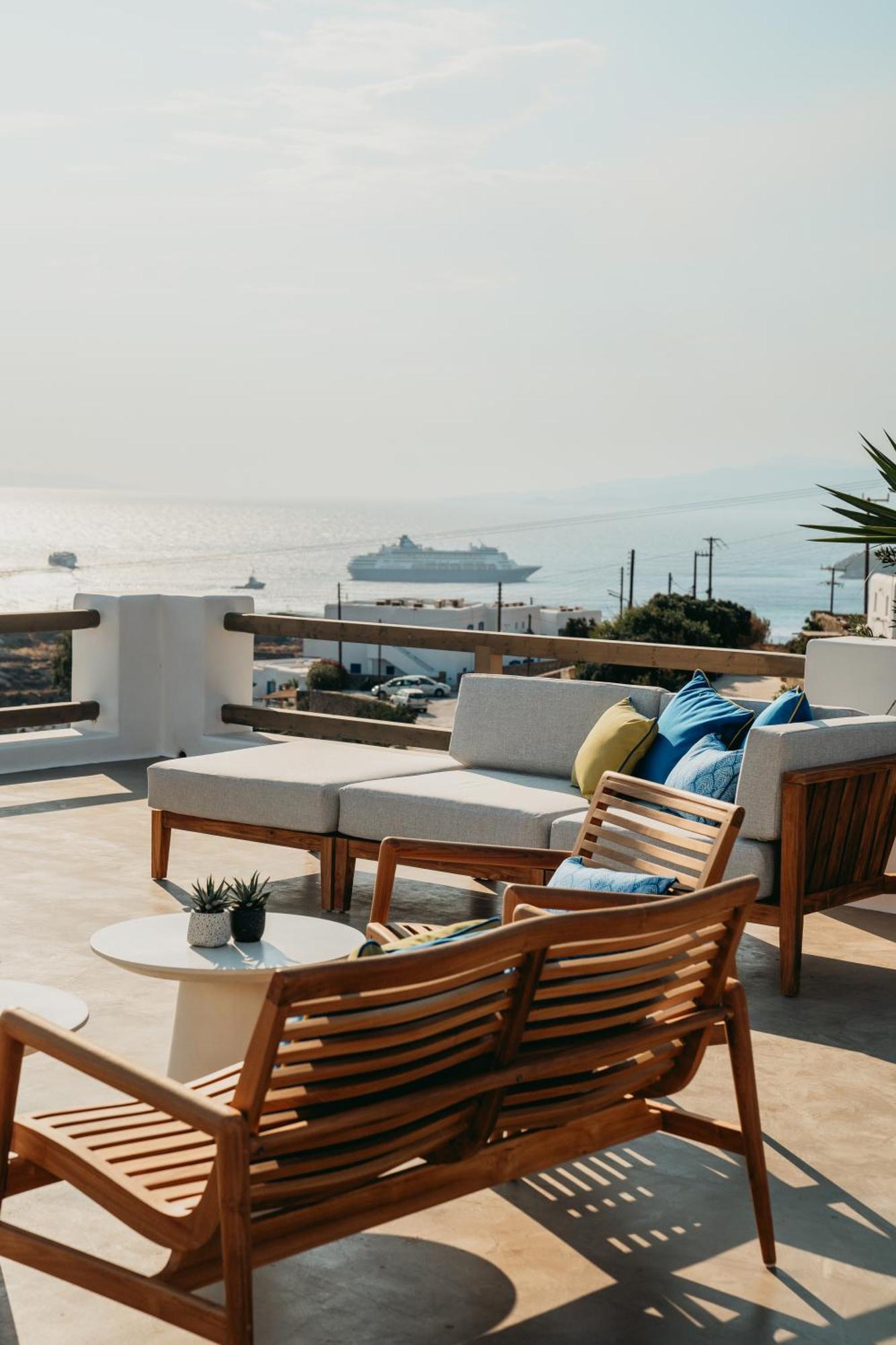 Ostria View Mykonos Bed & Breakfast Mykonos Town Ngoại thất bức ảnh
