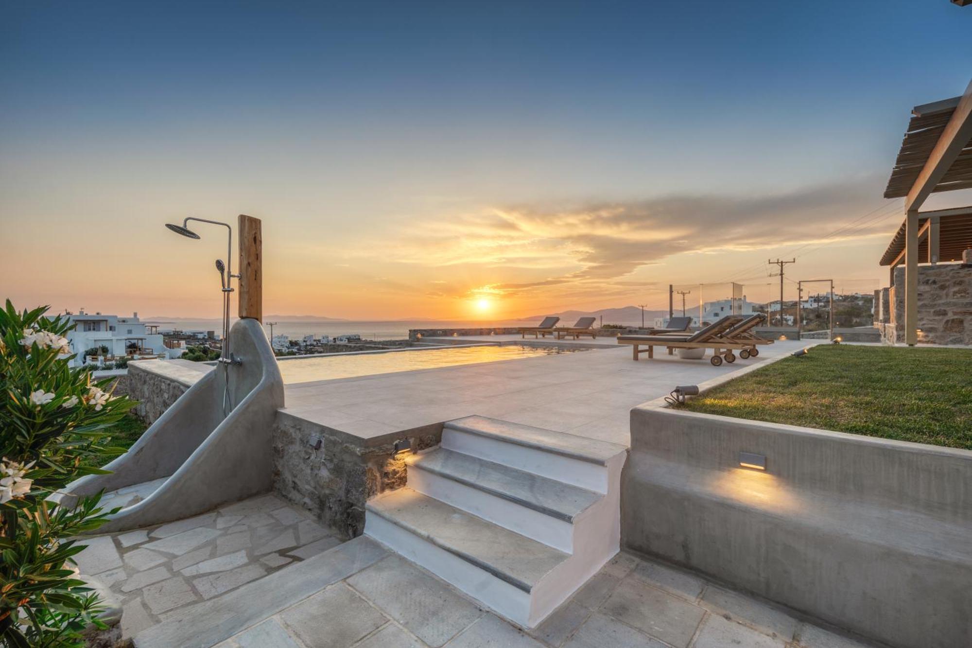 Ostria View Mykonos Bed & Breakfast Mykonos Town Ngoại thất bức ảnh