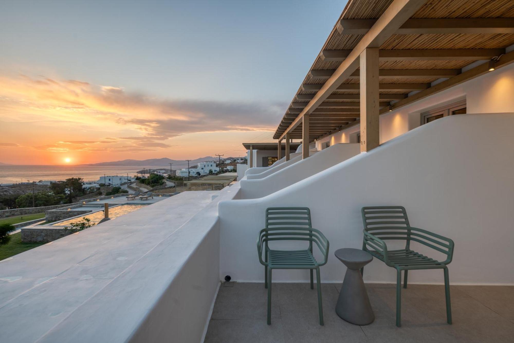 Ostria View Mykonos Bed & Breakfast Mykonos Town Ngoại thất bức ảnh