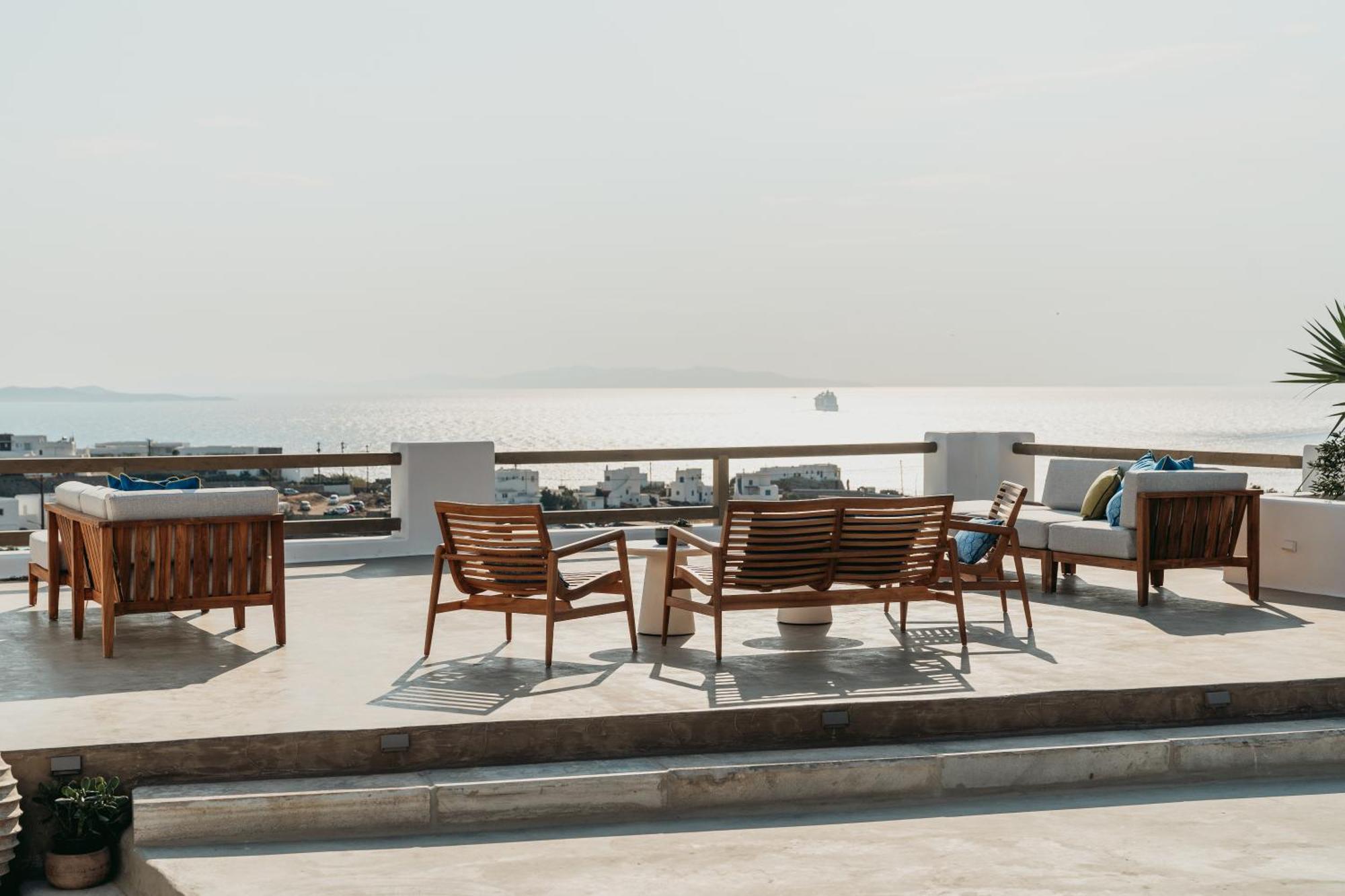 Ostria View Mykonos Bed & Breakfast Mykonos Town Ngoại thất bức ảnh