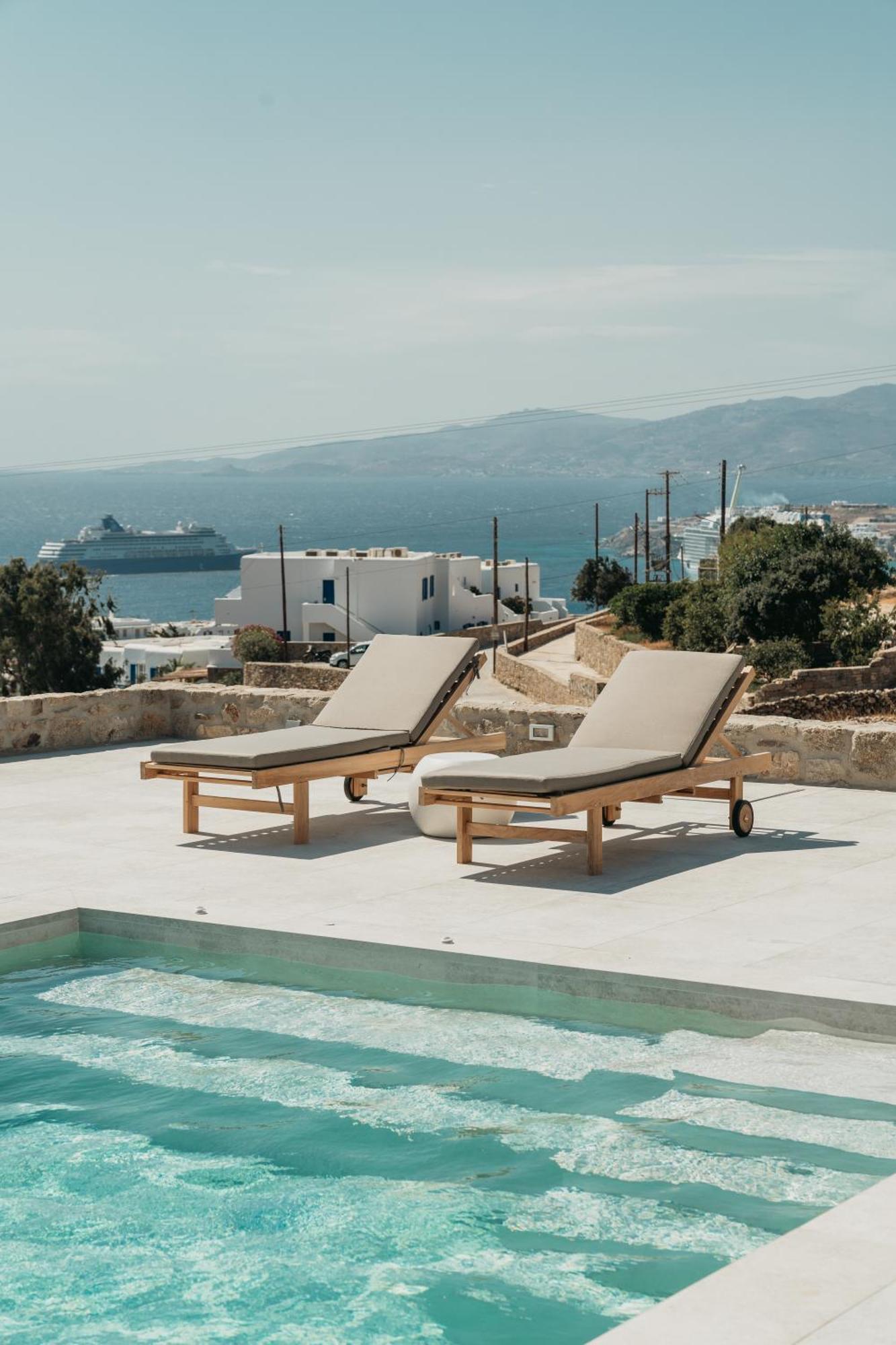 Ostria View Mykonos Bed & Breakfast Mykonos Town Ngoại thất bức ảnh