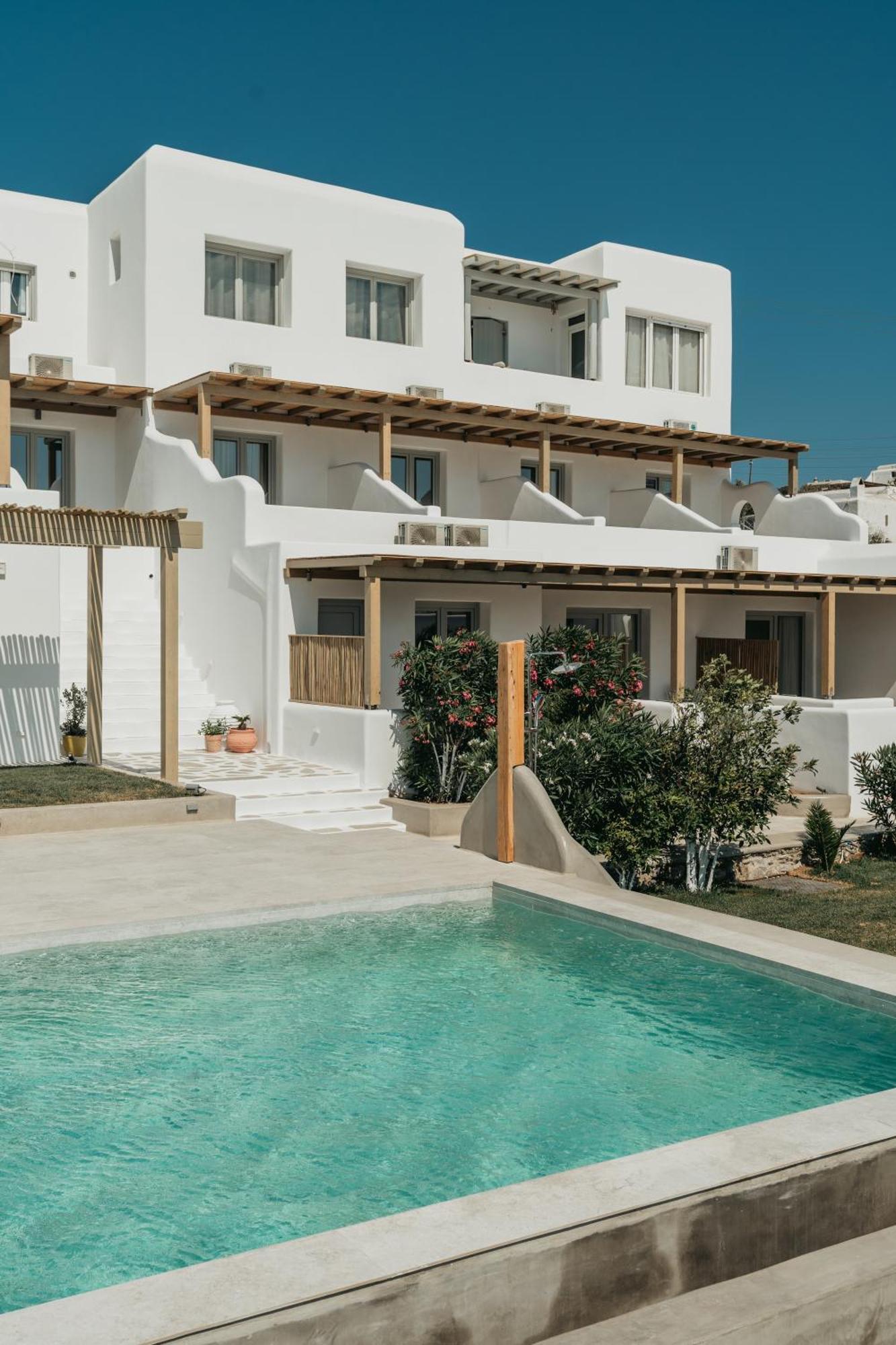 Ostria View Mykonos Bed & Breakfast Mykonos Town Ngoại thất bức ảnh