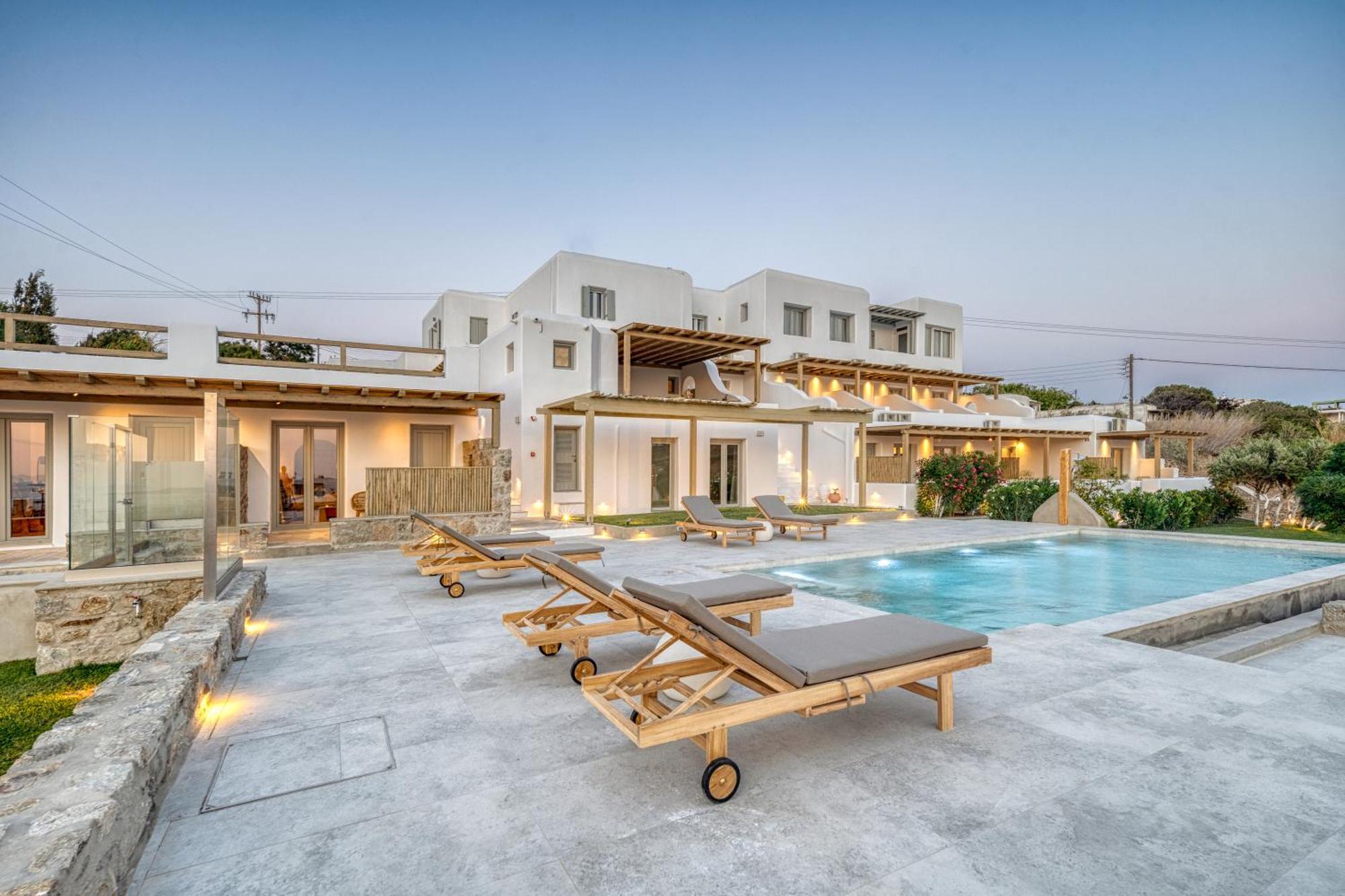 Ostria View Mykonos Bed & Breakfast Mykonos Town Ngoại thất bức ảnh