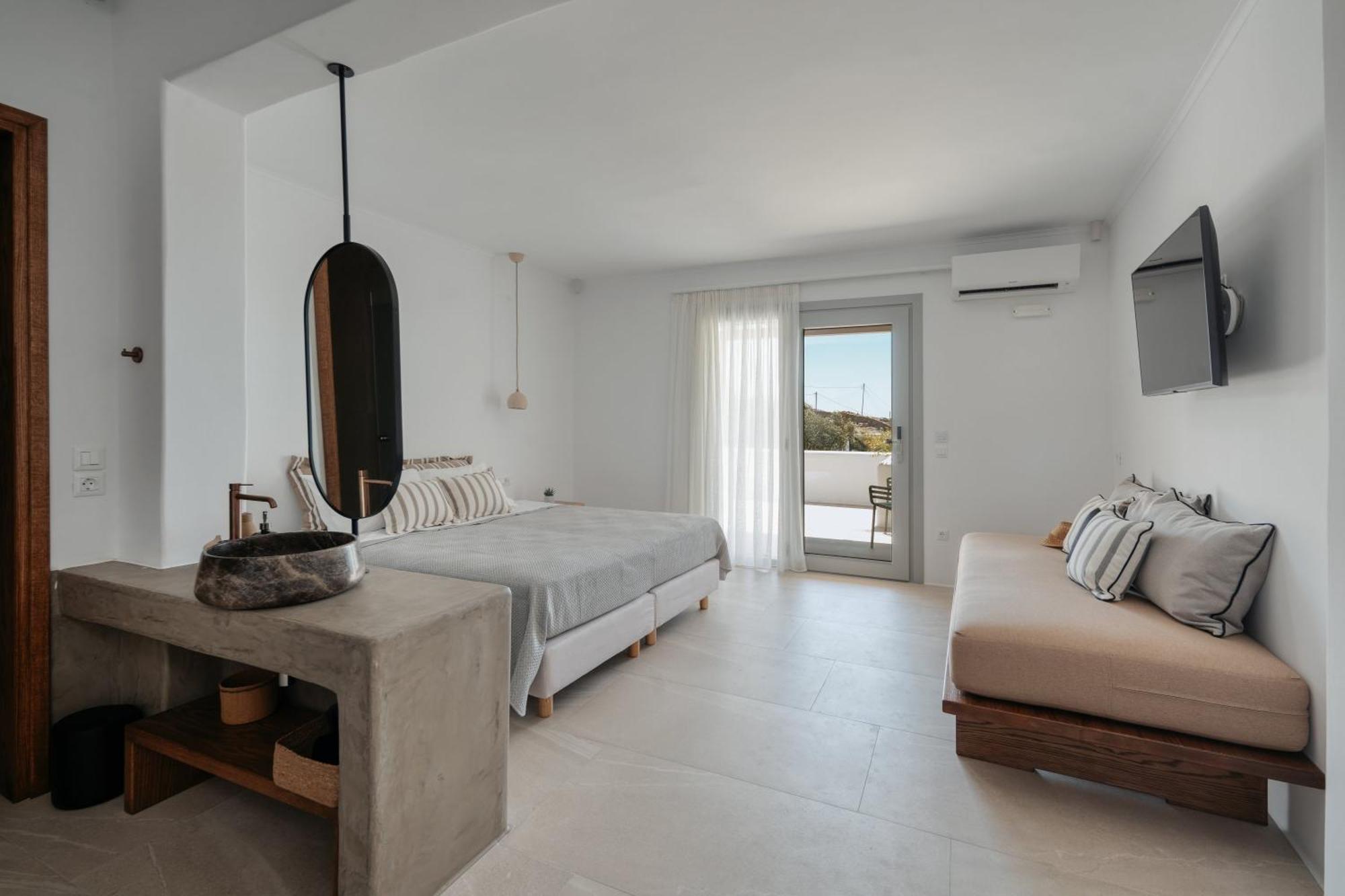 Ostria View Mykonos Bed & Breakfast Mykonos Town Ngoại thất bức ảnh