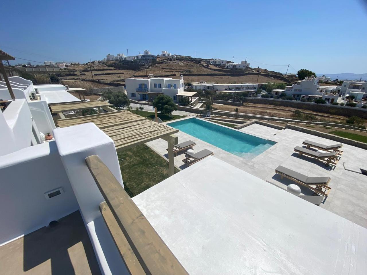 Ostria View Mykonos Bed & Breakfast Mykonos Town Ngoại thất bức ảnh