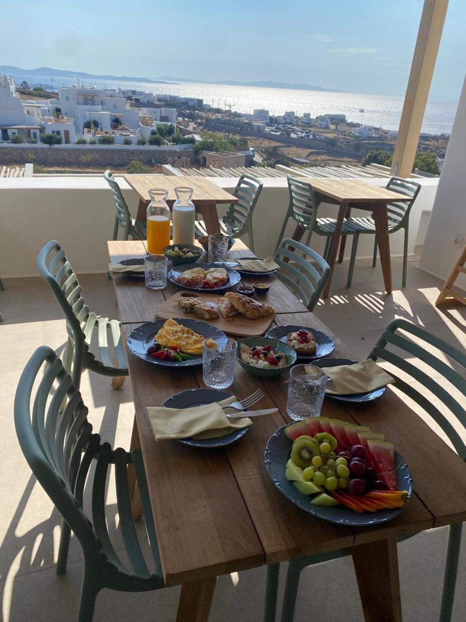Ostria View Mykonos Bed & Breakfast Mykonos Town Ngoại thất bức ảnh