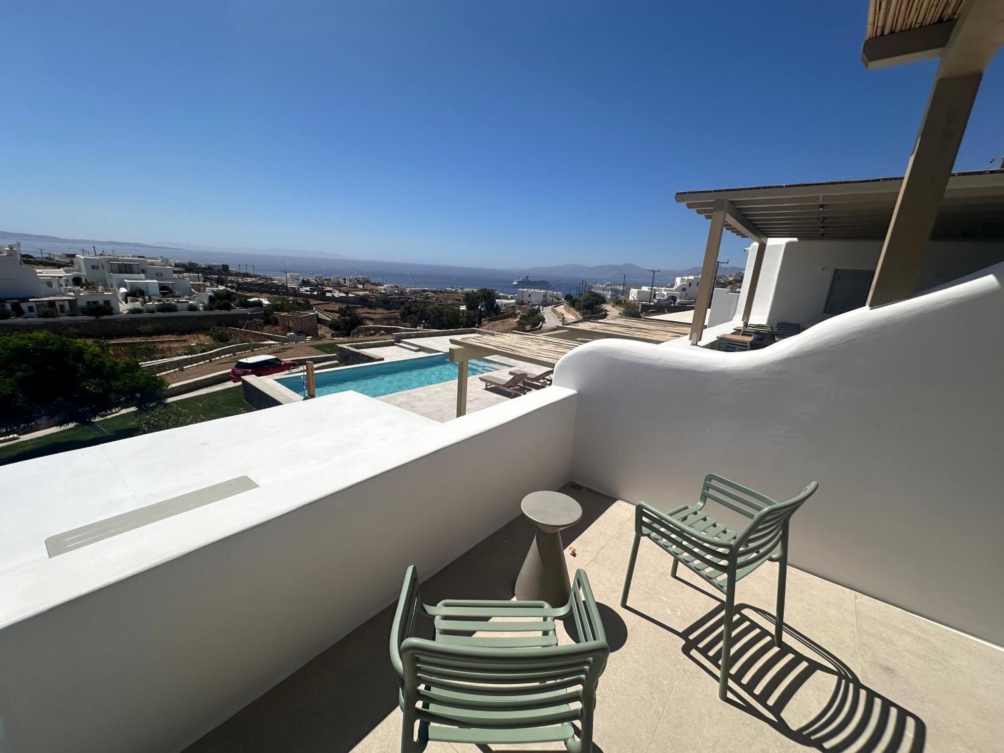 Ostria View Mykonos Bed & Breakfast Mykonos Town Ngoại thất bức ảnh