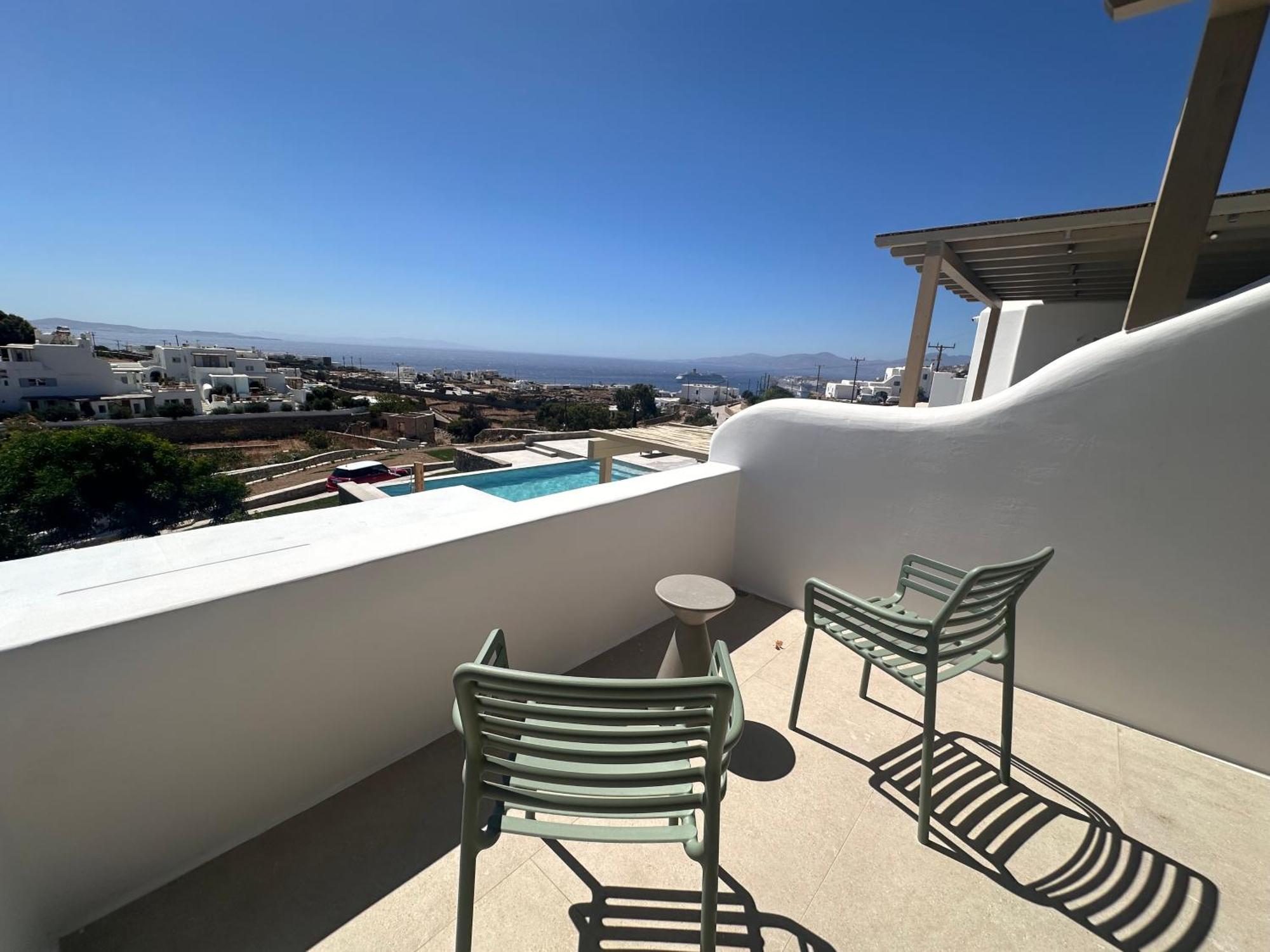 Ostria View Mykonos Bed & Breakfast Mykonos Town Ngoại thất bức ảnh